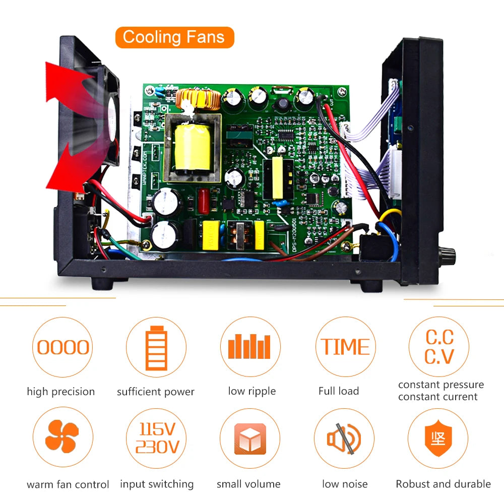 Wanptek Adjustable DC Lab Bench Power Supply