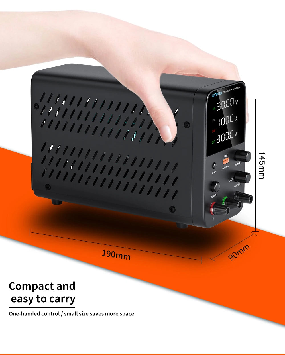 Wanptek Adjustable DC Lab Bench Power Supply