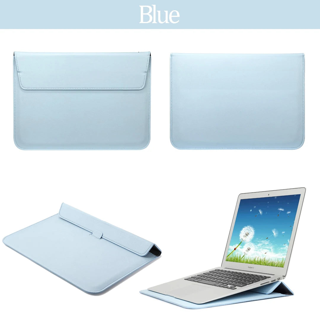 EGYAL Laptop Sleeve Bag – MacBook Air 13/15, Pro 14/16, M1–M5, Patent Leather, 8 Colors