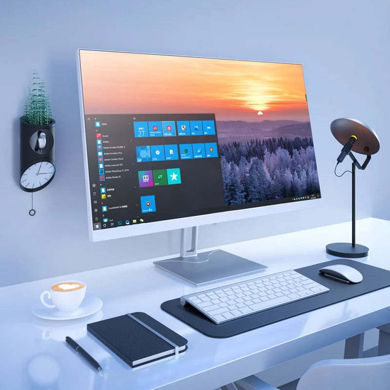 24-inch R.E.D. Shopping all-in-one gaming PC with touch screen, Core i7/i9 processor, sleek monoblock desktop computer.
