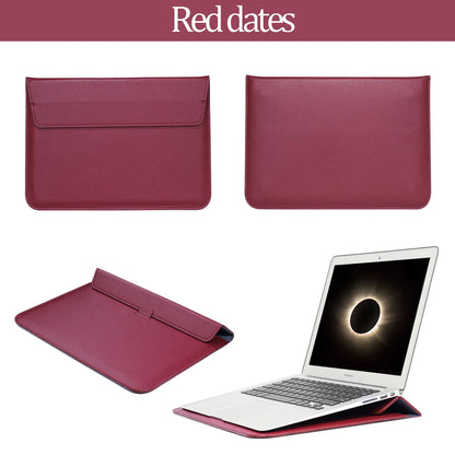 EGYAL Laptop Sleeve Bag – MacBook Air 13/15, Pro 14/16, M1–M5, Patent Leather, 8 Colors