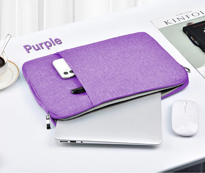 Waterproof Canvas Laptop Sleeve – 11"-15.6", MacBook/Xiaomi/HP, 8 Colors