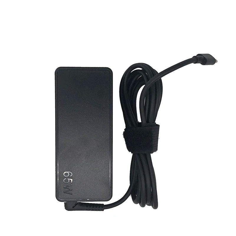 LZUMWS 65W USB-C Power Adapter for Lenovo ThinkPad – 20V 3.25A, CE/FCC/RoHS, EU/UK/US/AU/BR Plug
