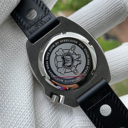 Steeldive SD1970 Automatic Dive Watch – NH35, Sapphire Glass, AR Coating, 200M Waterproof, 6105 Turtle