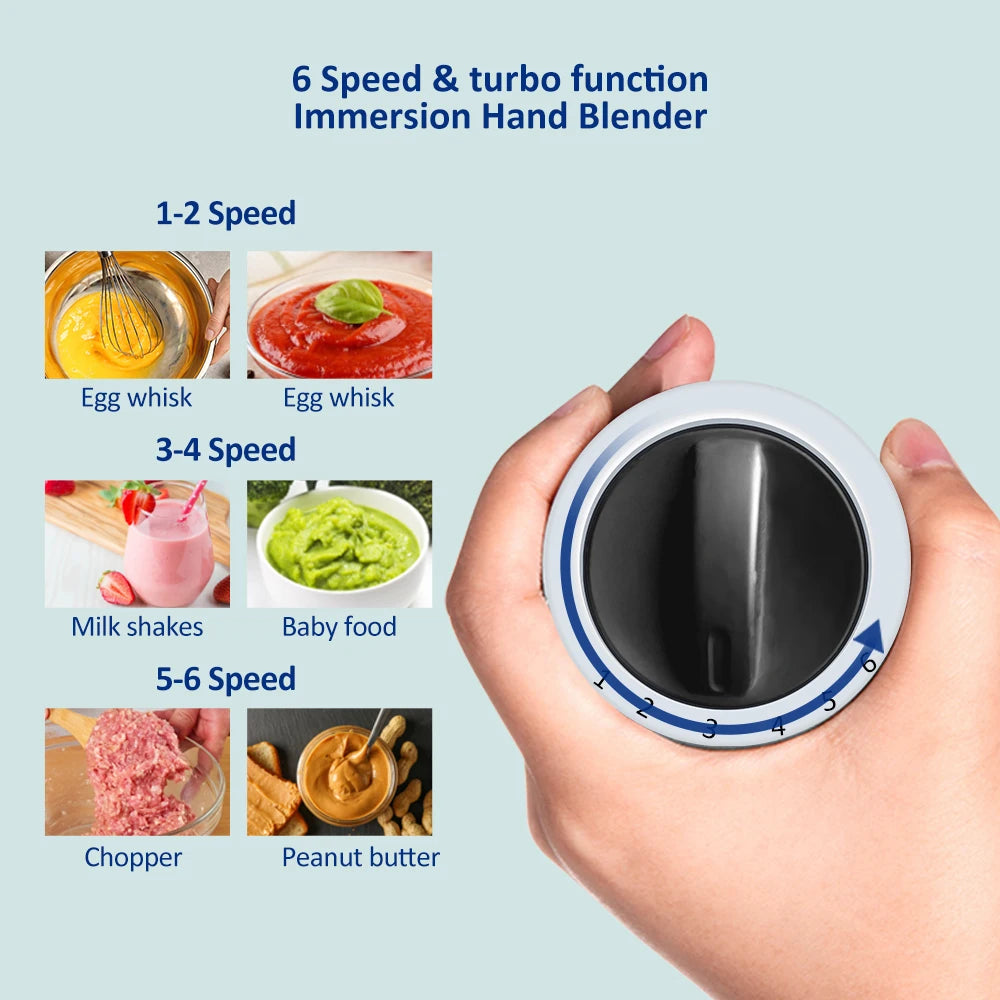 BioloMix 5-in-1 Blender TB-1800 | 1800W | Smoothie, Soup & More | EU 220V