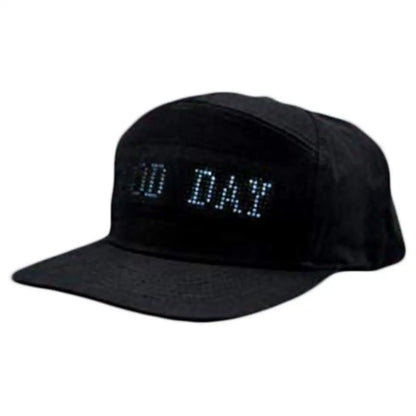 LED Display Bluetooth Baseball Cap – Luminous Sun Hat, Multi-Language Wireless