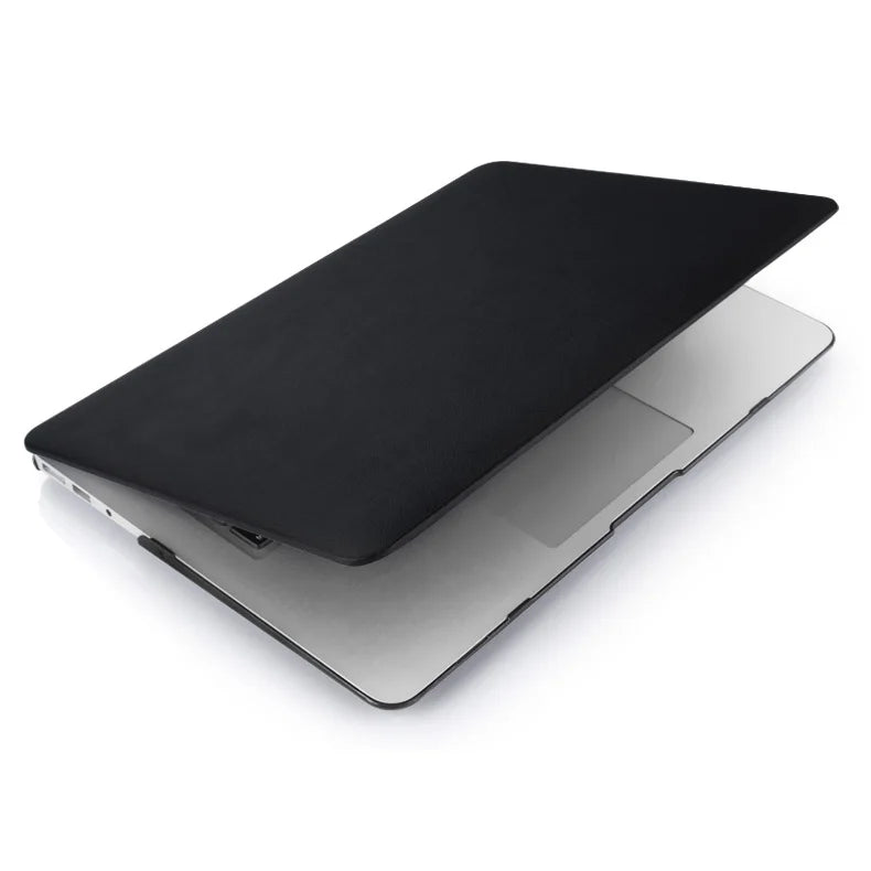 MacBook PU+PC Hard Case – Air 13" 15" Pro 14" 16" M1 M2 M3 M4 M5 All Models