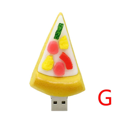 Creative Food & Fruit USB flash drive by R.E.D. Shopping, featuring colorful, fun fruit-shaped design for computer storage.