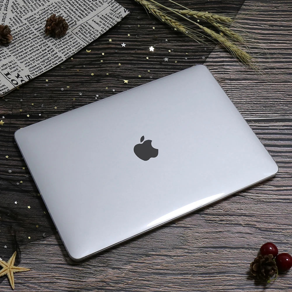 MacBook Pro 14" & 16" Crystal Hard Case – M5 M4 M3 M2 M1 Matte & Transparent Cover