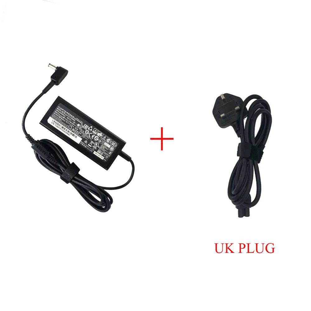 Acer Aspire Laptop Charger 19V 2.37A 45W — 5.5x1.7mm, Aspire 3/E5 Series