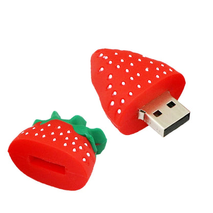 Creative Food & Fruit USB flash drive by R.E.D. Shopping, featuring colorful fruit-shaped design for fun computer storage.