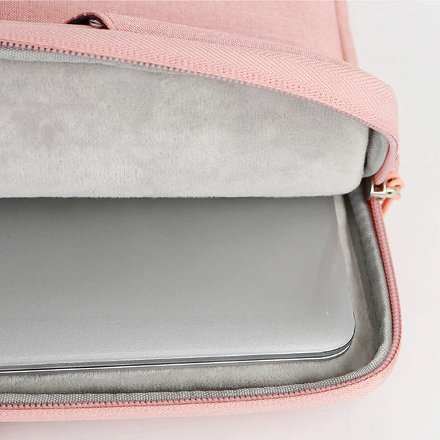 Laptop Shoulder Bag & Sleeve 12–15.6" — Briefcase for MacBook Air/Pro, Lenovo, Dell, Huawei