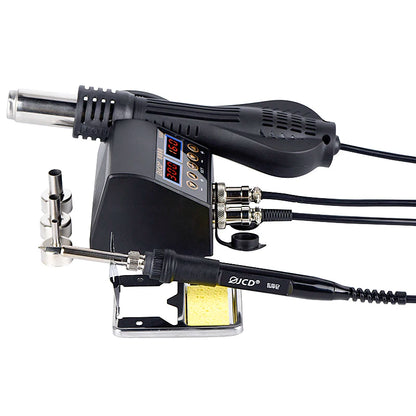 2-in-1 750W Soldering & Rework Station – LCD Digital Display