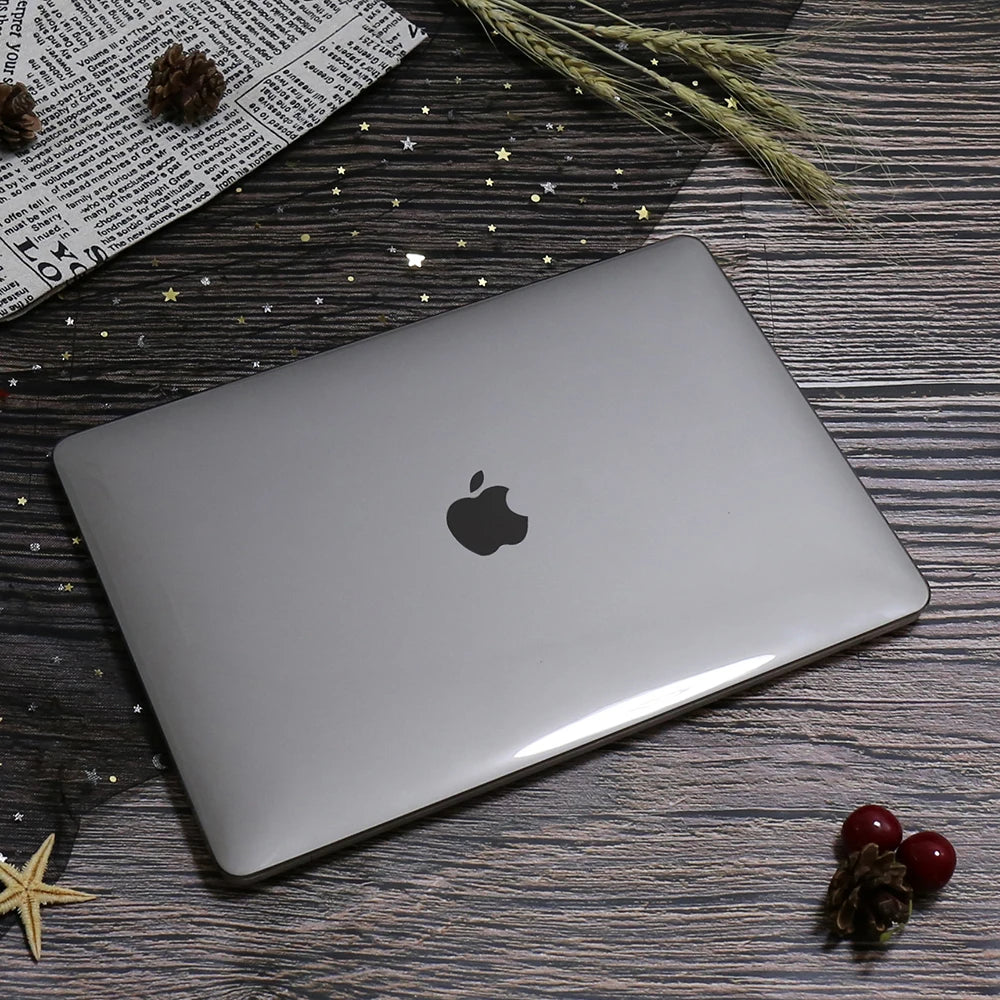 MacBook Pro 14" & 16" Crystal Hard Case – M5 M4 M3 M2 M1 Matte & Transparent Cover