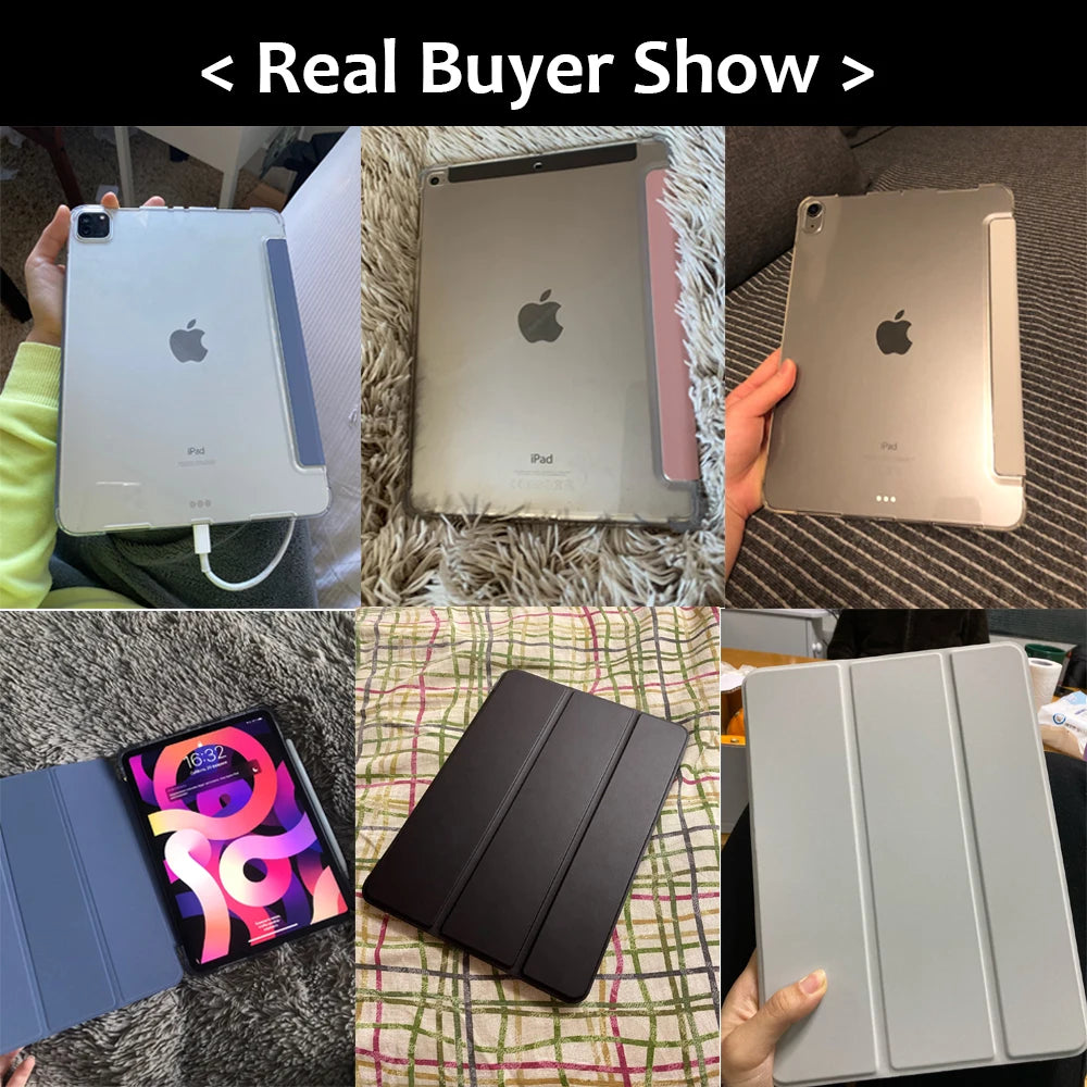 EGYAL iPad Case – Shockproof Silicone Cover for iPad Pro, Air, Mini, 9.7–12.9"
