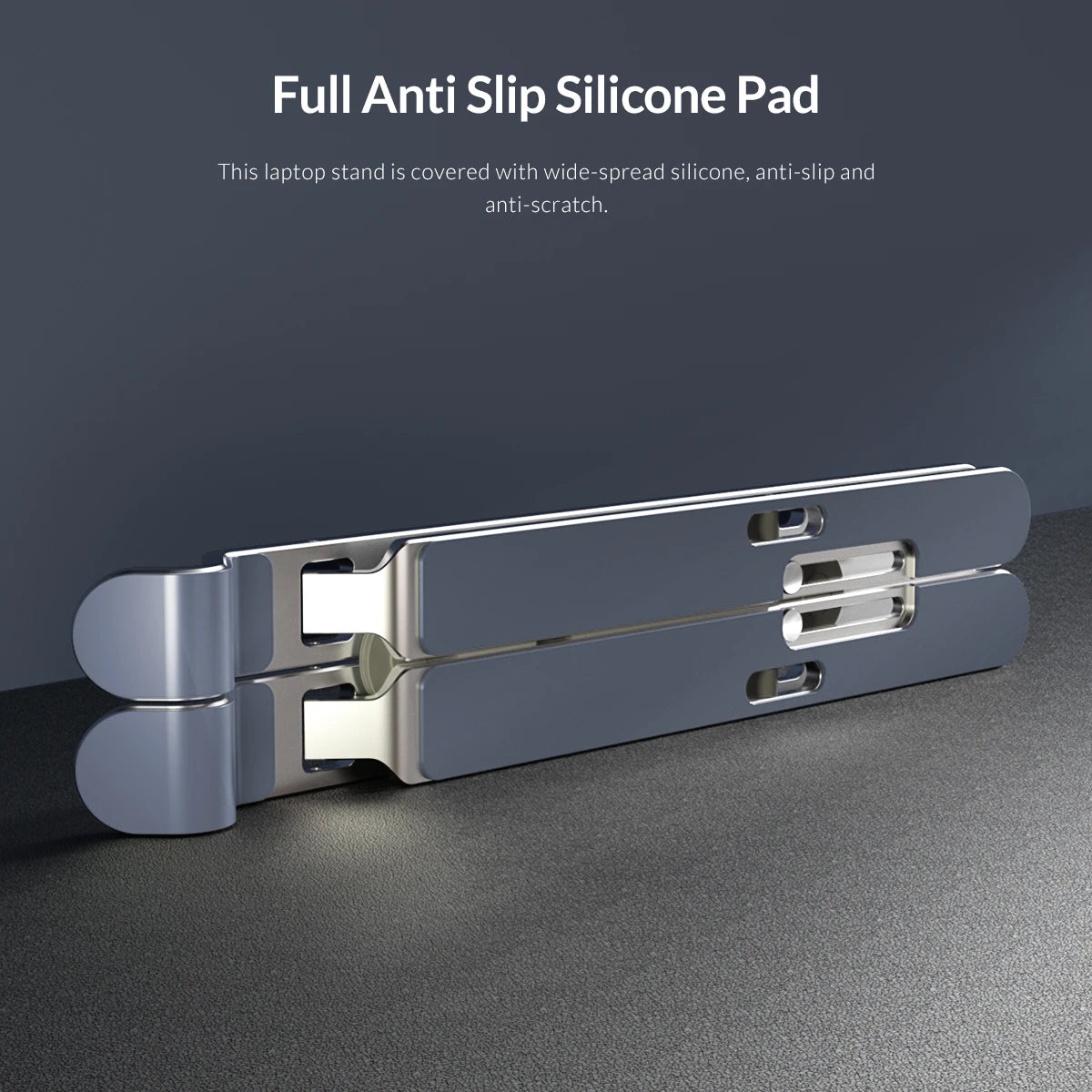Orico Foldable Aluminum Laptop Stand – 7 Angles, MacBook & Tablets