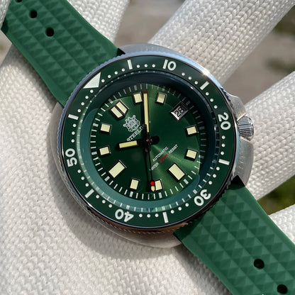 Steeldive SD1970 Automatic Dive Watch – NH35, Sapphire Glass, AR Coating, 200M Waterproof, 6105 Turtle
