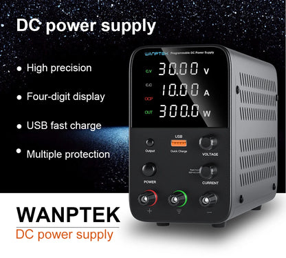 Wanptek Adjustable DC Lab Bench Power Supply