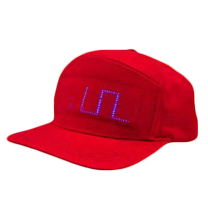 LED Display Bluetooth Baseball Cap – Luminous Sun Hat, Multi-Language Wireless