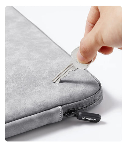 UGREEN Laptop Sleeve Bag 13.9" / 14.9" – Waterproof PU Case for MacBook, iPad, Lenovo, HP