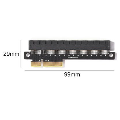 VODOOL PCIe X4 to X16 Riser Card Adapter – PCI Express Expansion Steering Converter