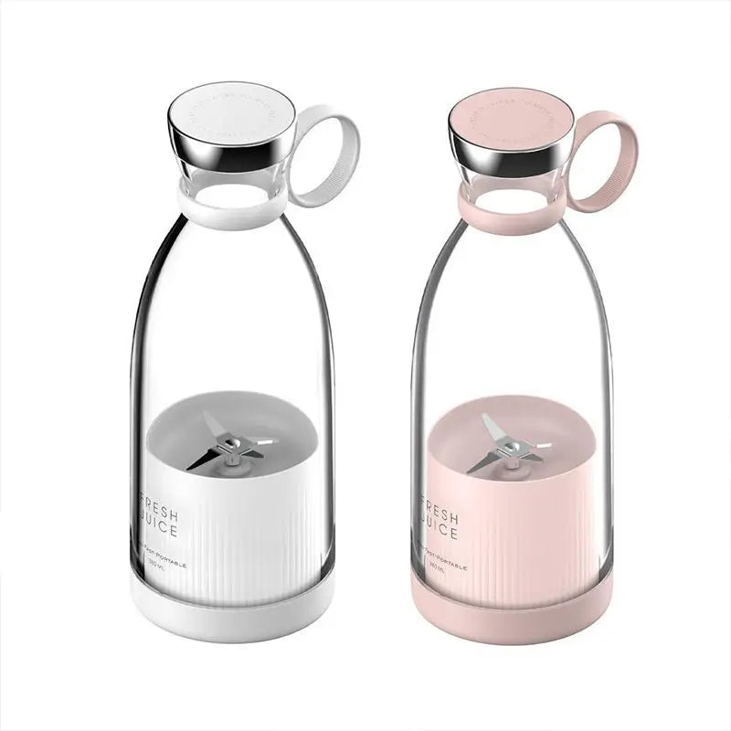 Portable R.E.D. Shopping wireless 4-blade USB rechargeable blender for smoothies and drinks on the go.