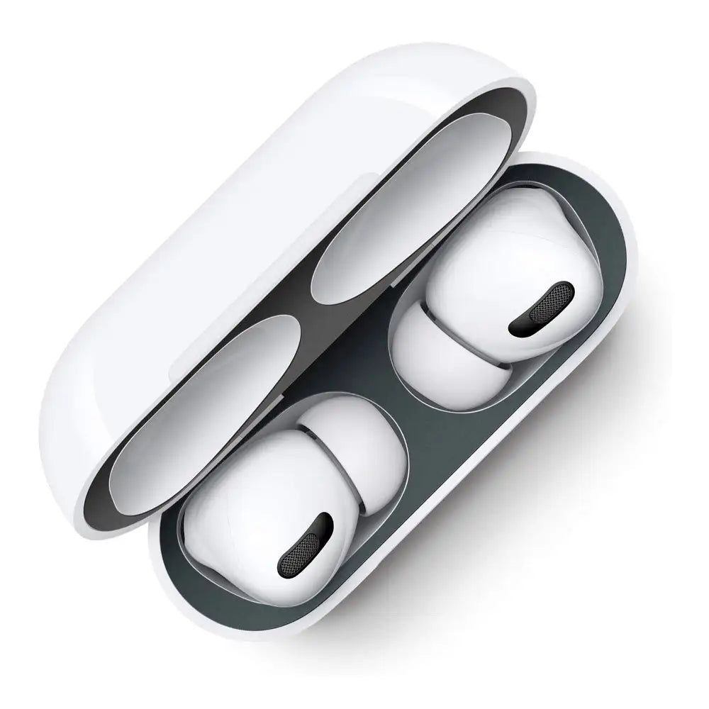 R.E.D. Shopping Airpods shield case in sleek black with smooth finish, designed to protect and personalize your Airpods.