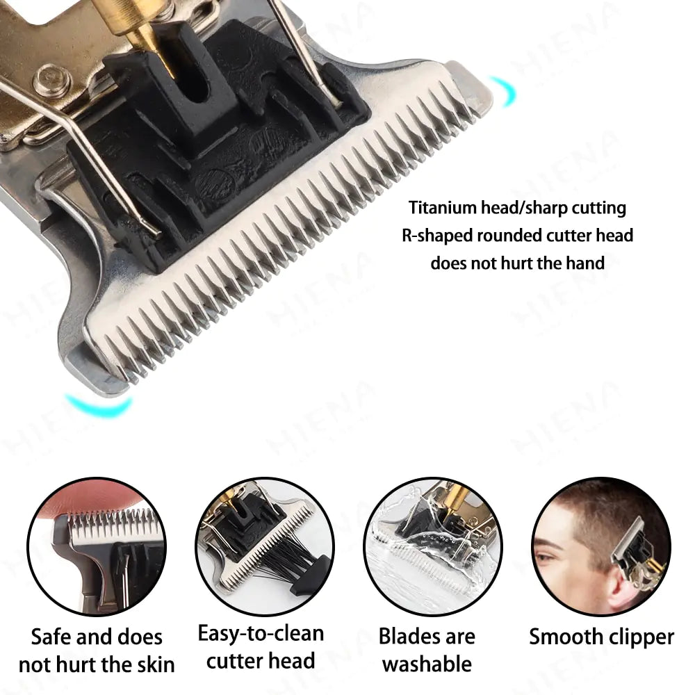 Rechargeable R.E.D. Shopping men's shaver trimmer with waterproof design, ideal for precise grooming and personal care.
