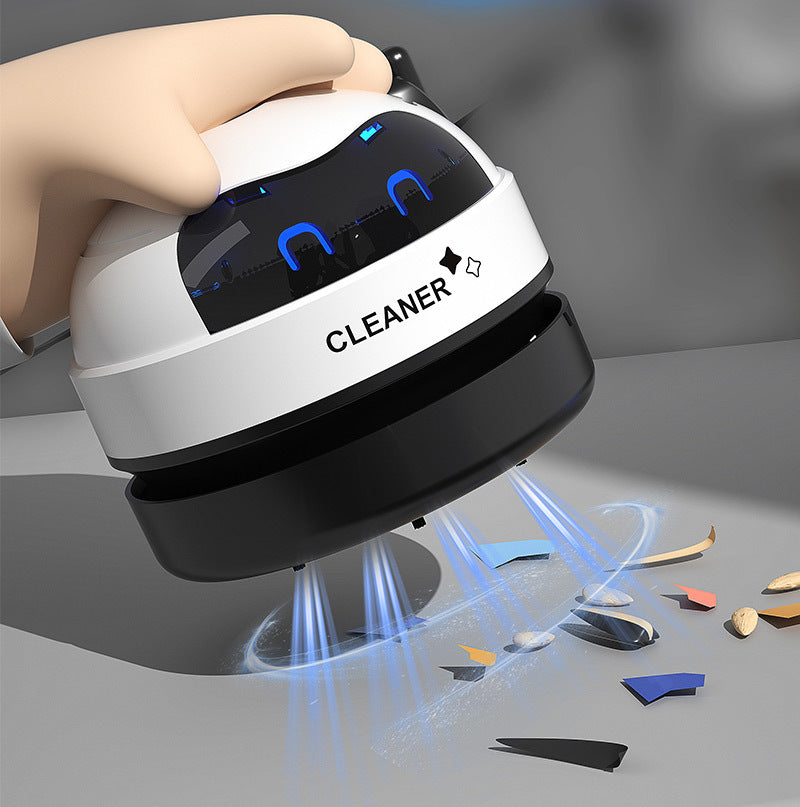 USB electric desktop vacuum cleaner by R.E.D. Shopping, compact mini keyboard and car dust cleaner with rechargeable battery.