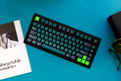 GMK Wavez 253-Key ABS Double Shot Keycaps – Cherry Profile for 61/87/96/104-Key Keyboards