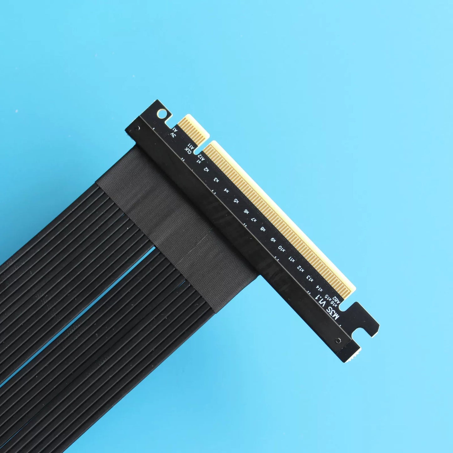 ADT-Link PCIe 4.0 Riser Cable – X16 to X1/X4/X8/M.2/NVMe/U.2, Gen4 Extension Adapter (R31SL)