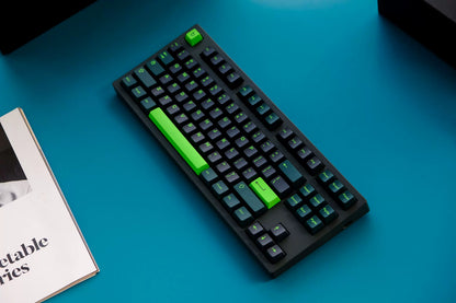GMK Wavez 253-Key ABS Double Shot Keycaps – Cherry Profile for 61/87/96/104-Key Keyboards