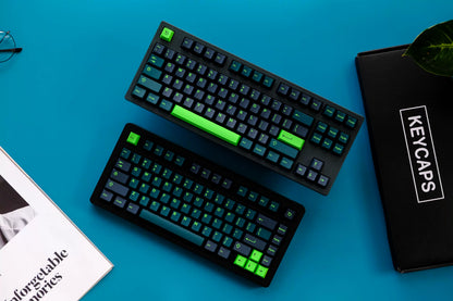 GMK Wavez 253-Key ABS Double Shot Keycaps – Cherry Profile for 61/87/96/104-Key Keyboards