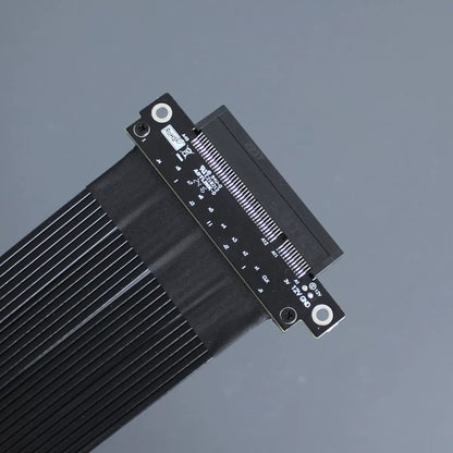ADT-Link PCIe 4.0 Riser Cable – X16/X8/X4/X1 to M.2 NVMe/U.2 SSD Extension, Gen4