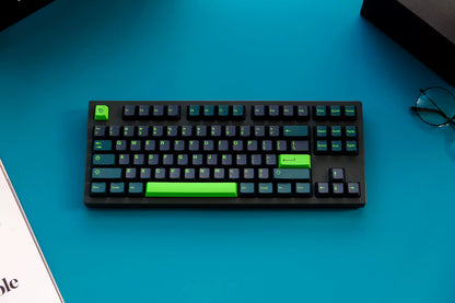 GMK Wavez 253-Key ABS Double Shot Keycaps – Cherry Profile for 61/87/96/104-Key Keyboards