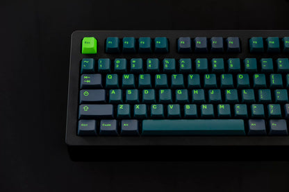 GMK Wavez 253-Key ABS Double Shot Keycaps – Cherry Profile for 61/87/96/104-Key Keyboards