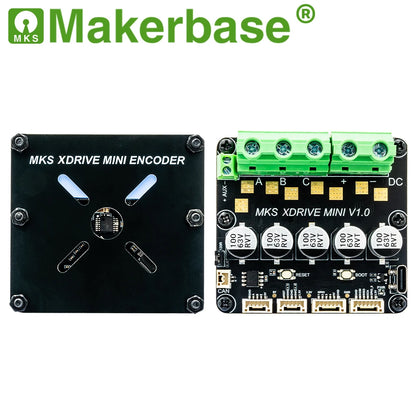 Makerbase MKS XRIVE MINI Brushless Servo Motor Controller – ODrive V3.6, AS5047P