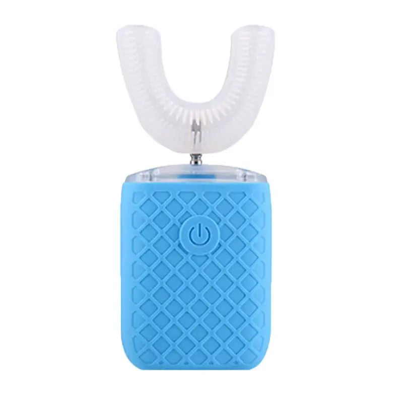 360° U-Type Electric Toothbrush – Adults & Kids, USB Charging, Teeth Whitening