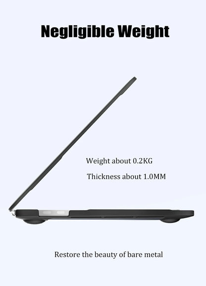 MacBook Case Air 13/15, Pro 13/14/16 | M1-M5 2024-2026 | Hard Shell Cover