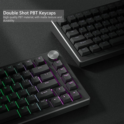 140-Key Cherry Profile Shine-Through RGB PBT Double Shot Keycaps for Cherry/Gateron MX Switches