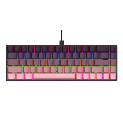 AJAZZ AK680 65% Wired Gaming Mechanical Keyboard – Hot Swap, Gasket Mount, Custom Keycap