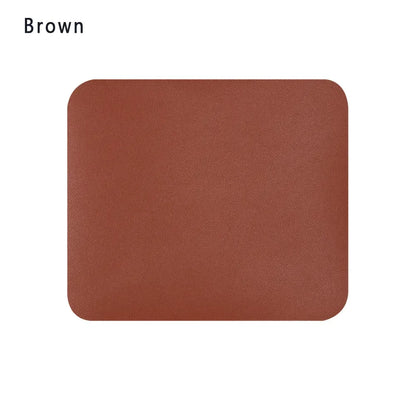 Gootrades Leather Mouse Pad – Anti-Slip, Smooth Fabric, 8 Colors (Office & Gaming)
