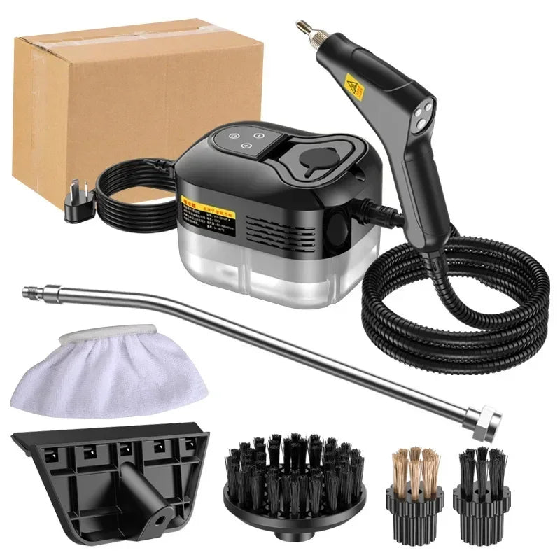 Portable Handheld Steam Cleaner 220V – High Pressure Multifunctional for AC, Kitchen Hood & Car