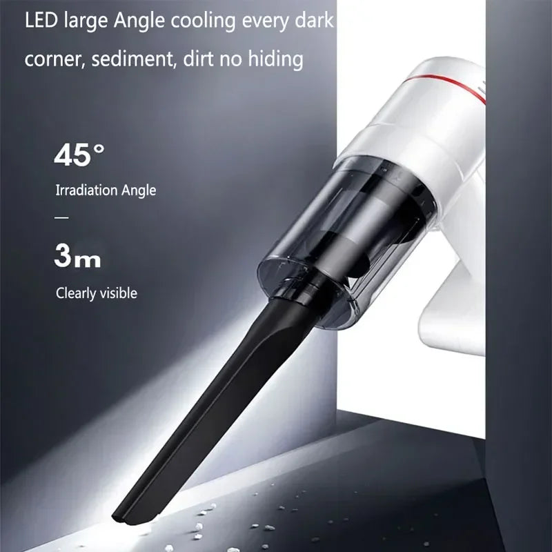 Xiaomi 95000Pa Cordless Handheld Vacuum Cleaner – Wireless, Metal Strainer, Home & Car