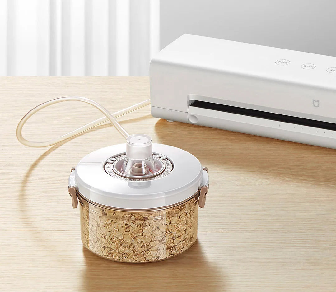 Xiaomi MIJIA Vacuum Sealer Machine 70kPa – Dry/Moist Modes, 10 Bags