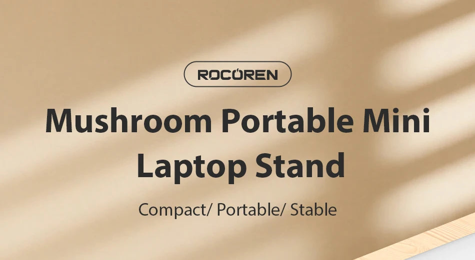 Rocoren Magnetic Laptop Stand & Mini Cooler for MacBook Pro/Air