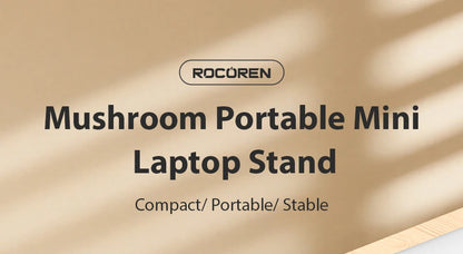 Rocoren Magnetic Laptop Stand & Mini Cooler for MacBook Pro/Air