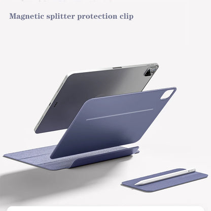 EGYAL Magnetic Smart Cover for iPad Pro 11/13, Air 11/13, iPad Pro 12.9 – Leather Folio Case