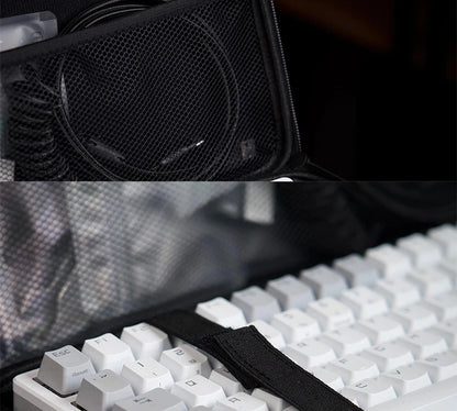 EVA Hard Shell Keyboard Bag – Fits 61% to Full-Size