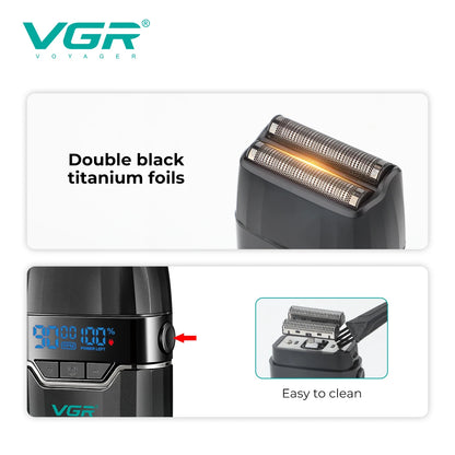 VGR Professional Hair Clipper | V-003 V-906 V-308 | Metal Body | Barber & Beard Trimmer